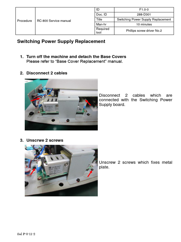 Switching Power Supply Replacement Guide | PDF | Science & Mathematics