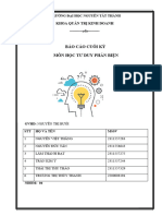 Cuối Kỳ Tư Duy Phản Biên Nhóm 4