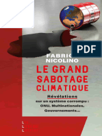 Fabrice Nicolino - Le Grand Sabotage Climatique