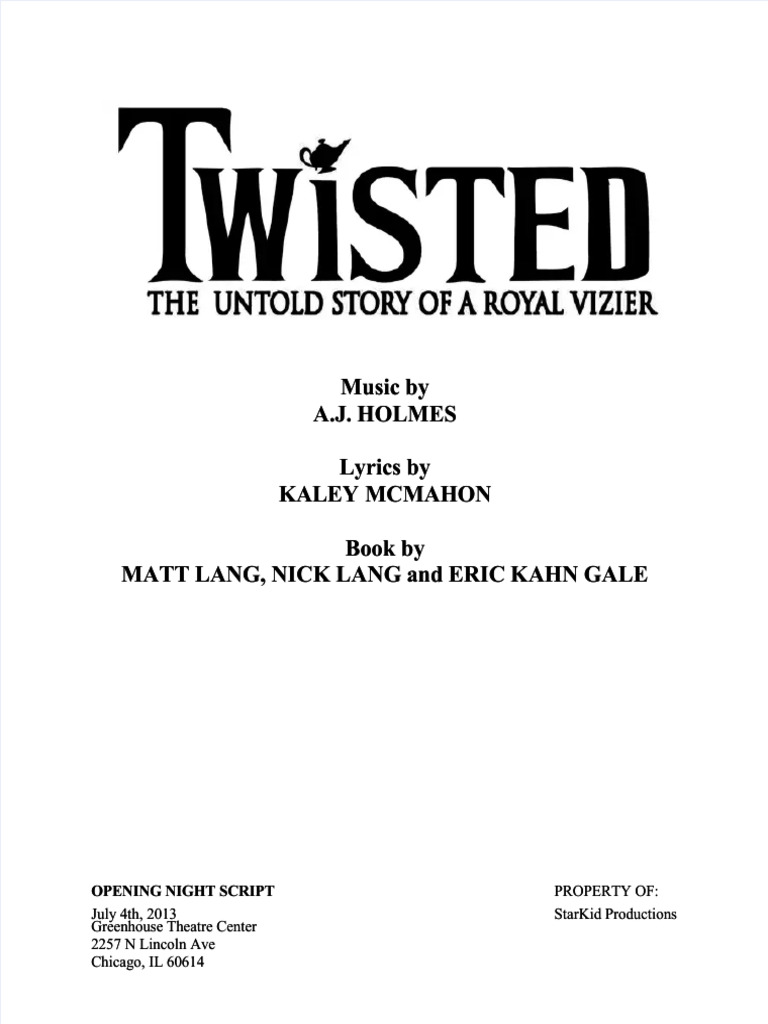 Instant Twisted Script Overview | PDF