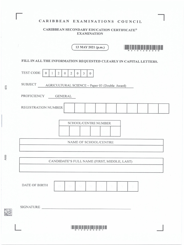 agricultural sciences paper 2 november 2021