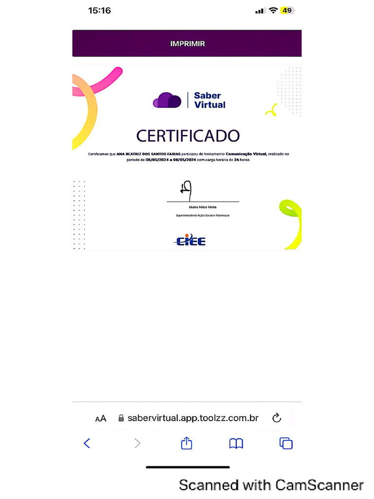 Certifica Do | PDF