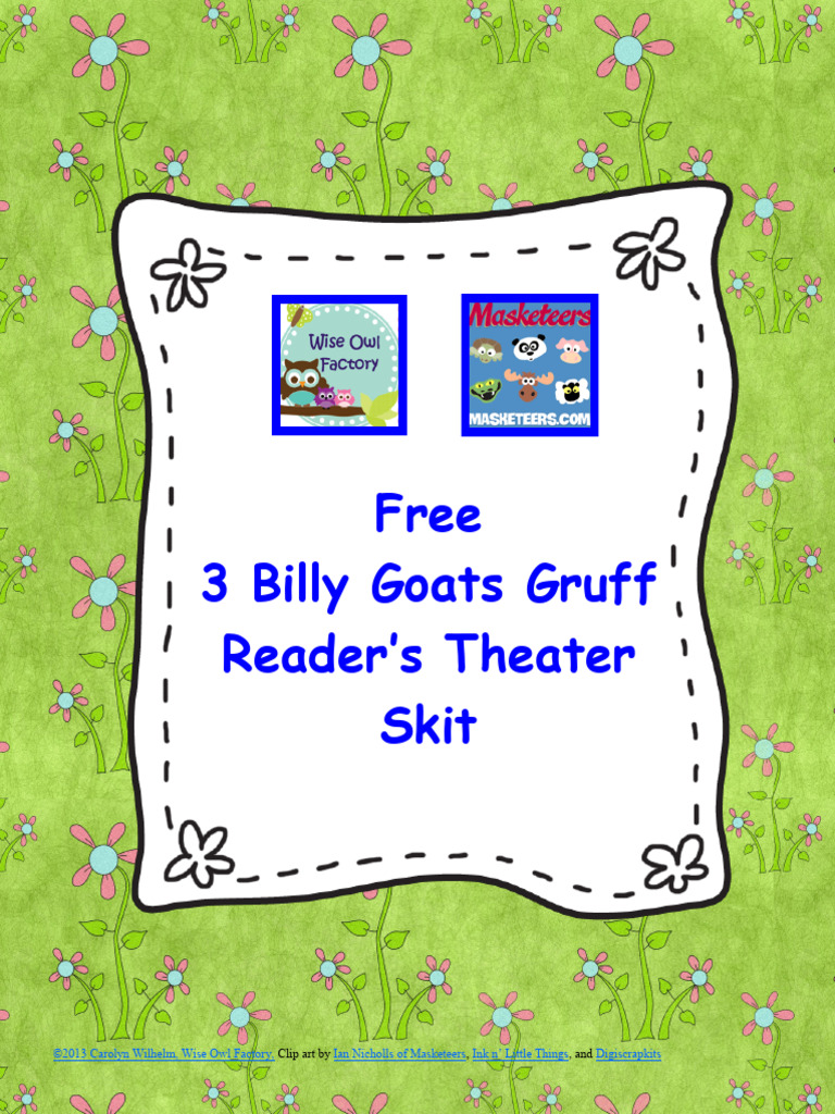 Free 3 Billy Goats Play | PDF