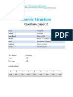 3.2-Atomic Structure 1c - Edexcel Igcse 9-1 Chemistry Qp-Updated