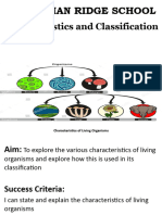 SCIENCE - Biology - Characteristics and Classification