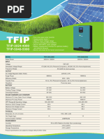 Solar Inverter User Manual (1KW-6KW) | PDF | Power Inverter | Battery ...
