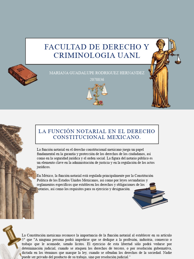 Facultad de Derecho y Criminologia Uanl | PDF | Justicia | Crimen y ...