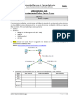 LAB06B Enrutamiento IPv6 con Packet Tracer