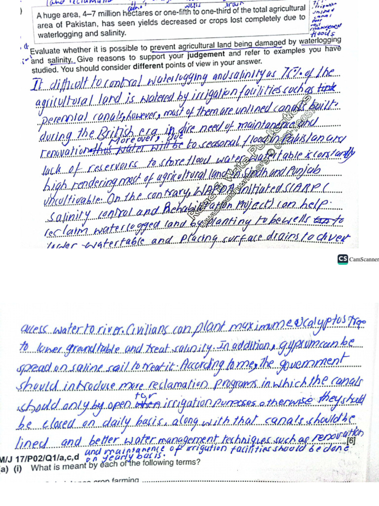 6 marker for geography 2059 sample pdf