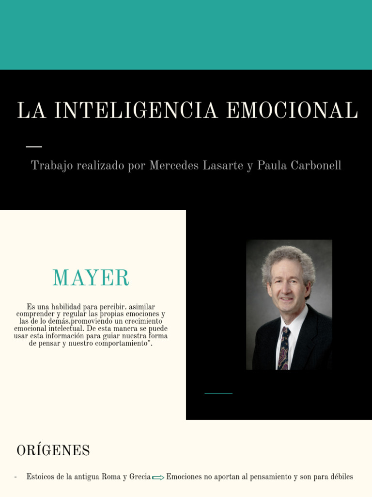 Inteligencia emocional y su impacto | PDF | Inteligencia emocional ...