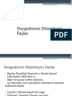 Duygudurum Düzenleyici Ilaçlar