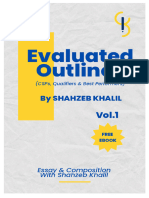 Evaluated Outlines by Shahzeb Khalil Free Ebook