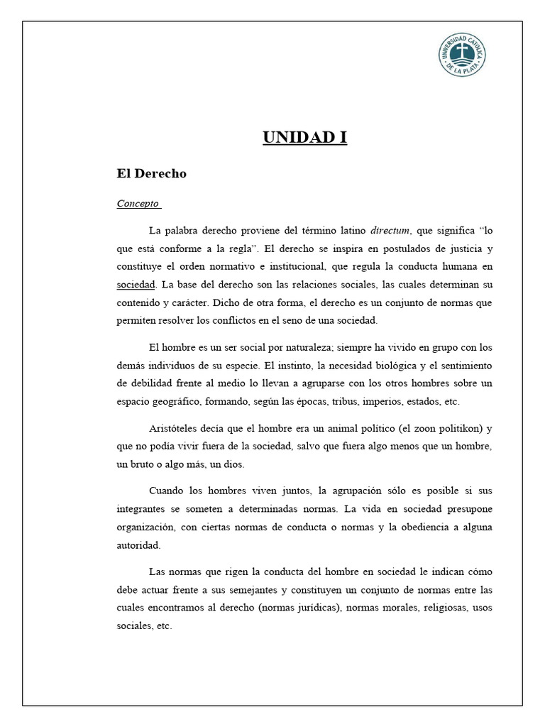 Unidad I | PDF | Justicia | Crimen y violencia