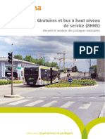 Giratoires Et Bus A Haut Niveau de Service BHNS