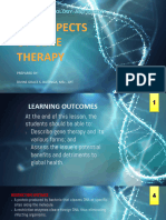 The Aspects of Gene Therapy