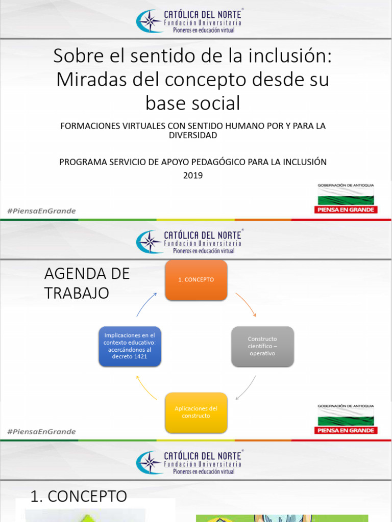 Sobre El Sentido de La Inclusin Miradas Del Concepto Desde Su Base ...