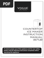 Intertek Ice Maker Safety & Instructions | PDF | Ac Power Plugs And ...