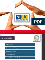 Life Insurance Corporation of India - A Case Study