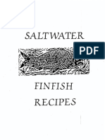 Saltwater Finfish Recipes