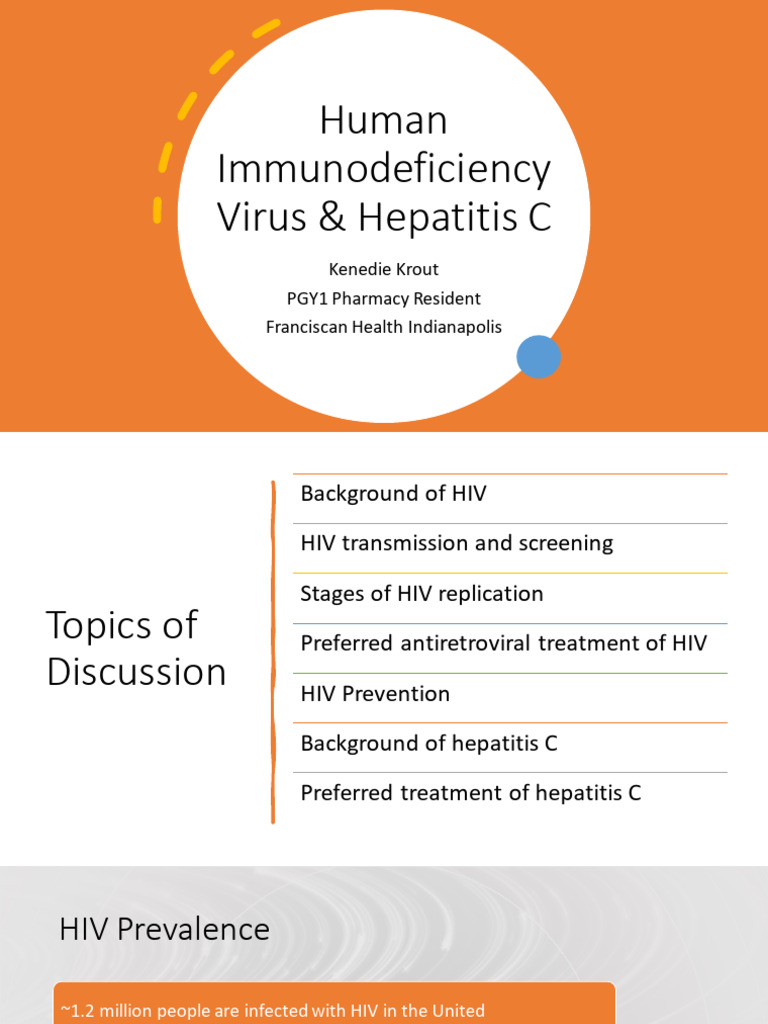 Hiv Hepc Presentation | Download Free PDF | Hiv/Aids | Cd4
