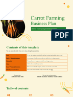 Carrot Farming Business Plan by Slidesgo