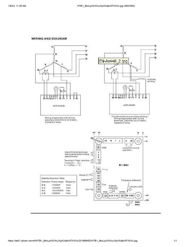 AS440 Wiring Diagram | PDF