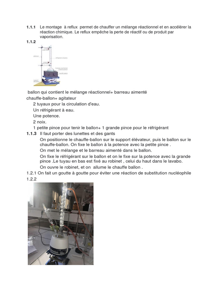Techniques de laboratoire en chimie | PDF | Eau | Solvant