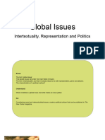Global Issues - Intertextuality Representation and Politics