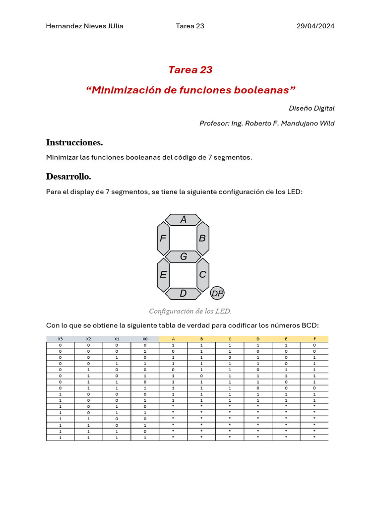 Tarea 23 | PDF | Matemáticas Aplicadas | Lógica