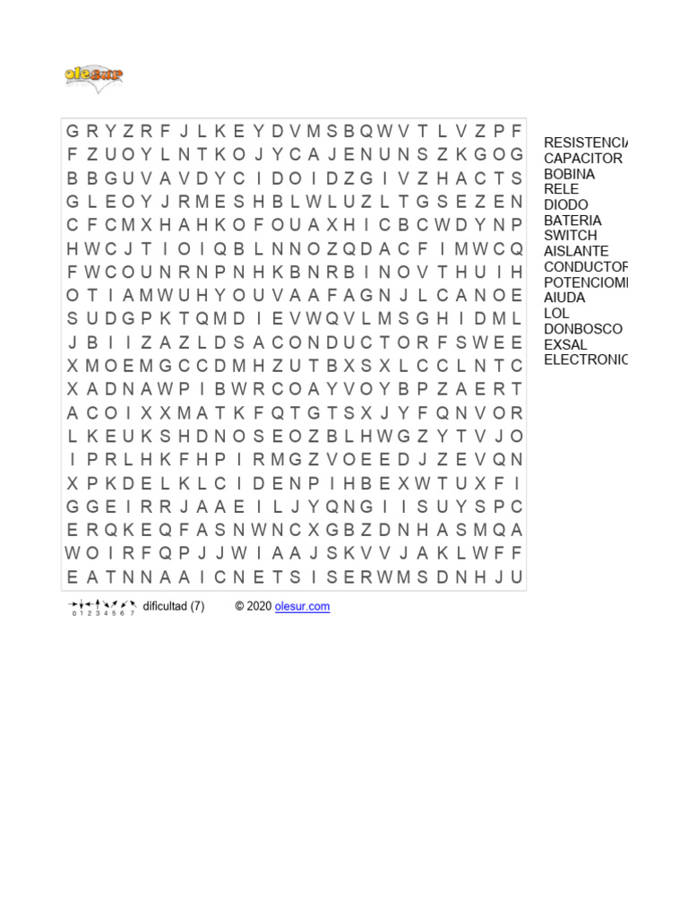 sopa-de-letras-614 | PDF