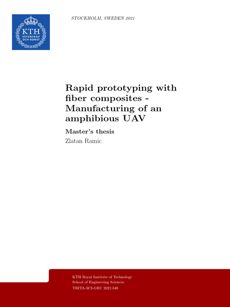 Rapid Prototyping With Fiber Composites | PDF | Secondary Sector Of The ...