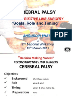 Cerebral Palsy 2nd National Workshop 2011 Karachi Pakistan