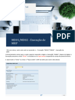 MD01-MD02 - Execução de MRP
