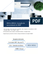 MD61-MD62 - Geração de necessidade do MRP (1)