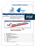A1 QUALITY MANAGEMENT SYSTEM MANUAL