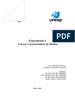 Relatório de Laboratório de Física III - Curvas Características de Diodos