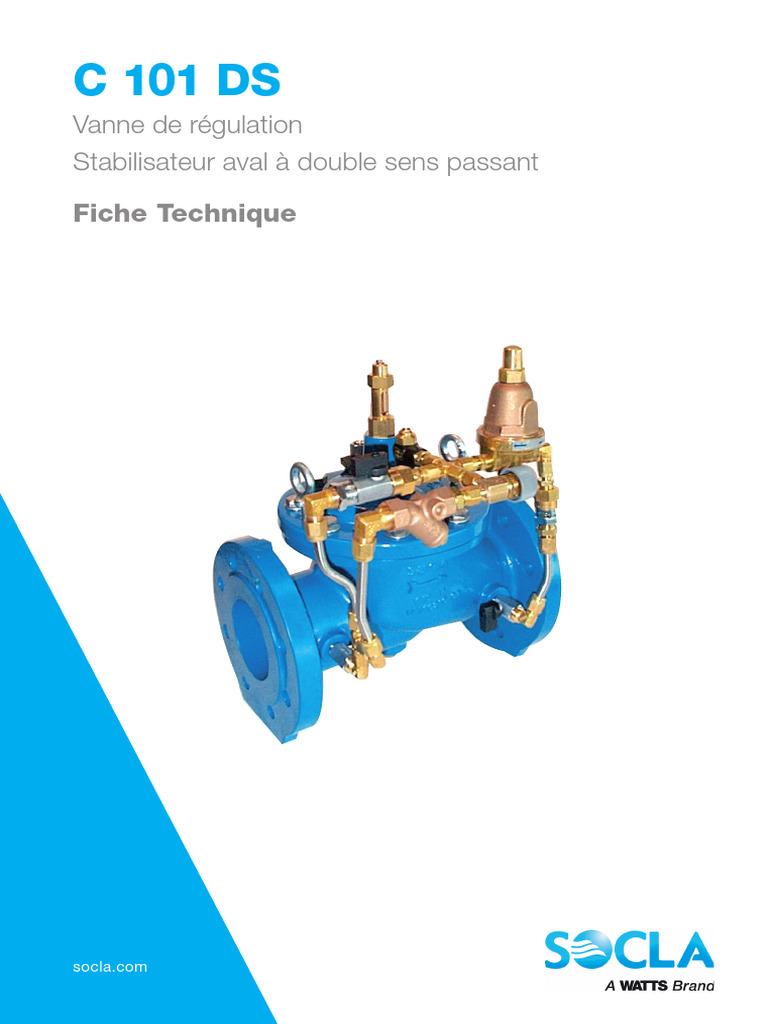 Vanne de régulation C 101 DS : Fiche technique | PDF | Soupape ...