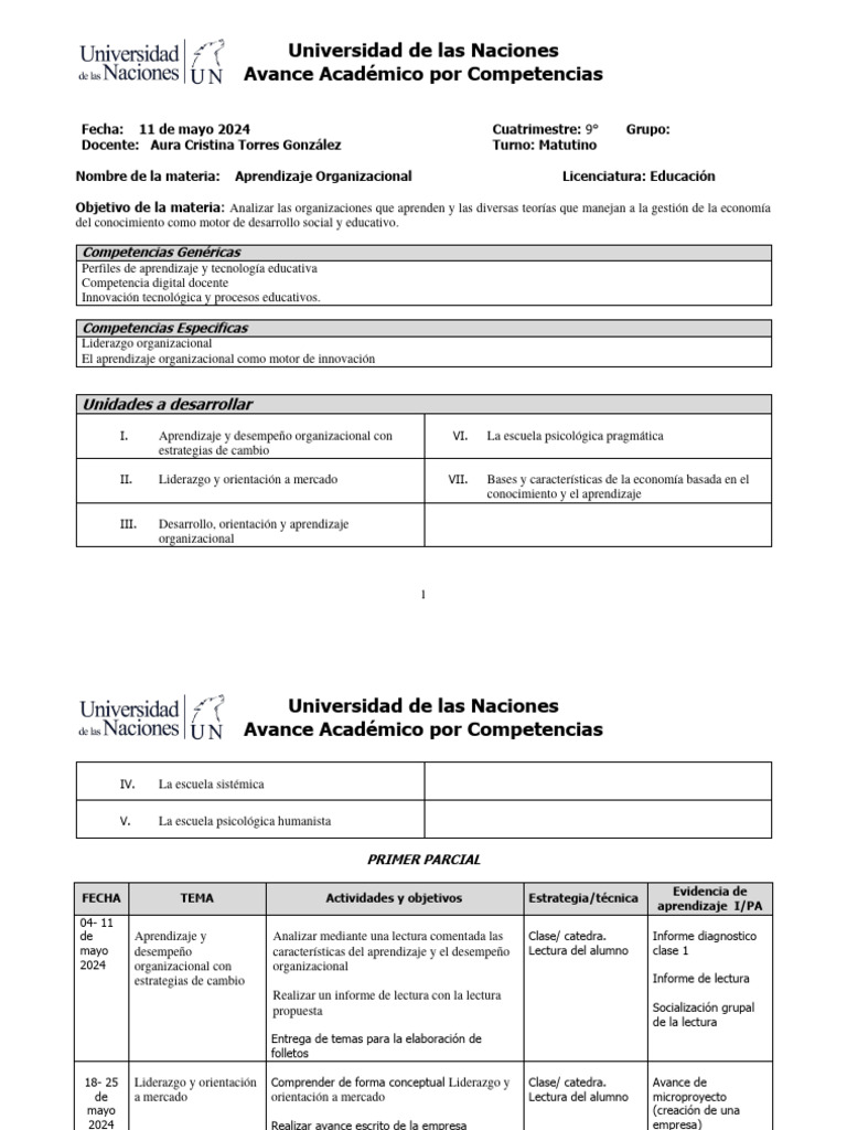 Aprendizaje Organizacional en Educación | PDF | Aprendizaje | Escuelas