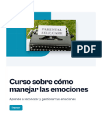 Curso Sobre Como Manejar Las Emociones