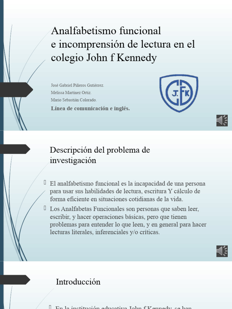 Analfabetismo Funcional En Estudiantes Pdf Literatura Enseñando