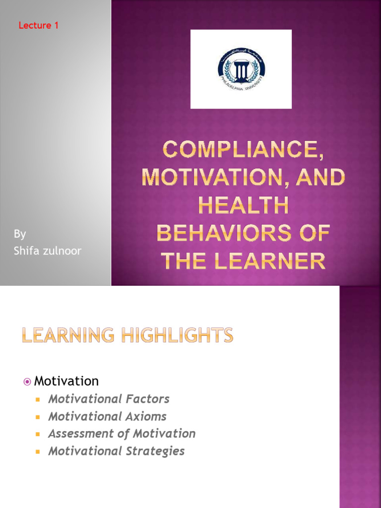 He chapter 6 lecture 1 download free pdf motivational motivation