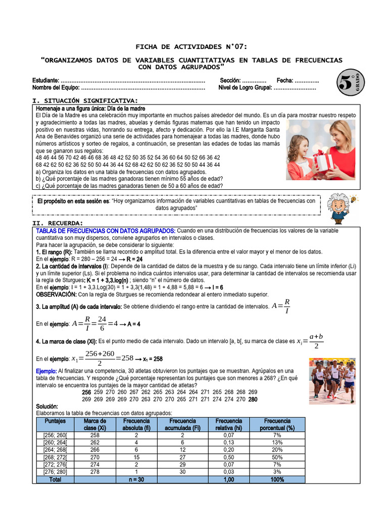 Ficha 7 | PDF | Métodos y materiales de enseñanza