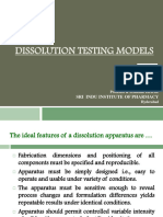 Dissolution Models