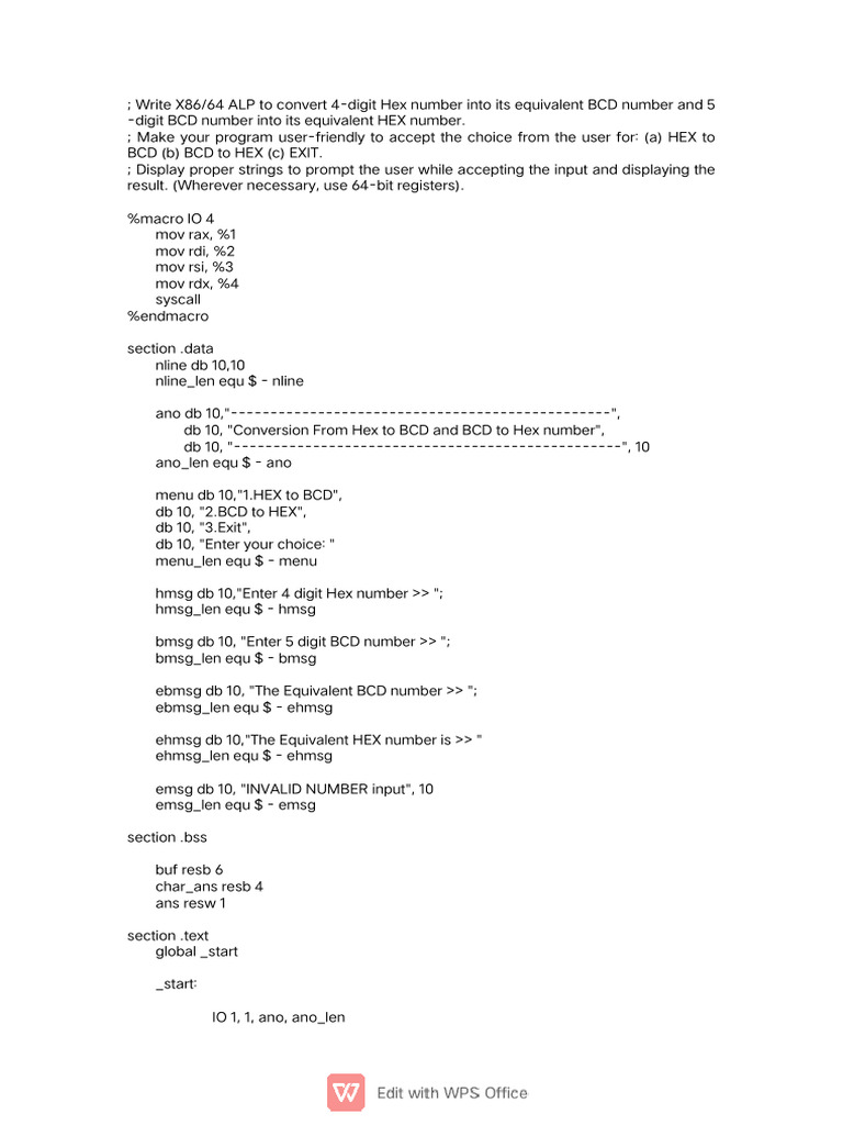 5 | PDF | Binary Coded Decimal | Naming Conventions