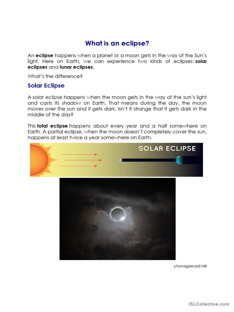 Solar and Lunar Eclipse | PDF | Solar Eclipse | Moon