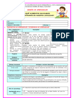 U2 S3 SESION D1 PS QUE ALIMENTOS DE LA LOCALIDAD MAESTRAS DE PRIMARIA DEL PERU