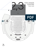 Esplanade Theatre Seating Plan