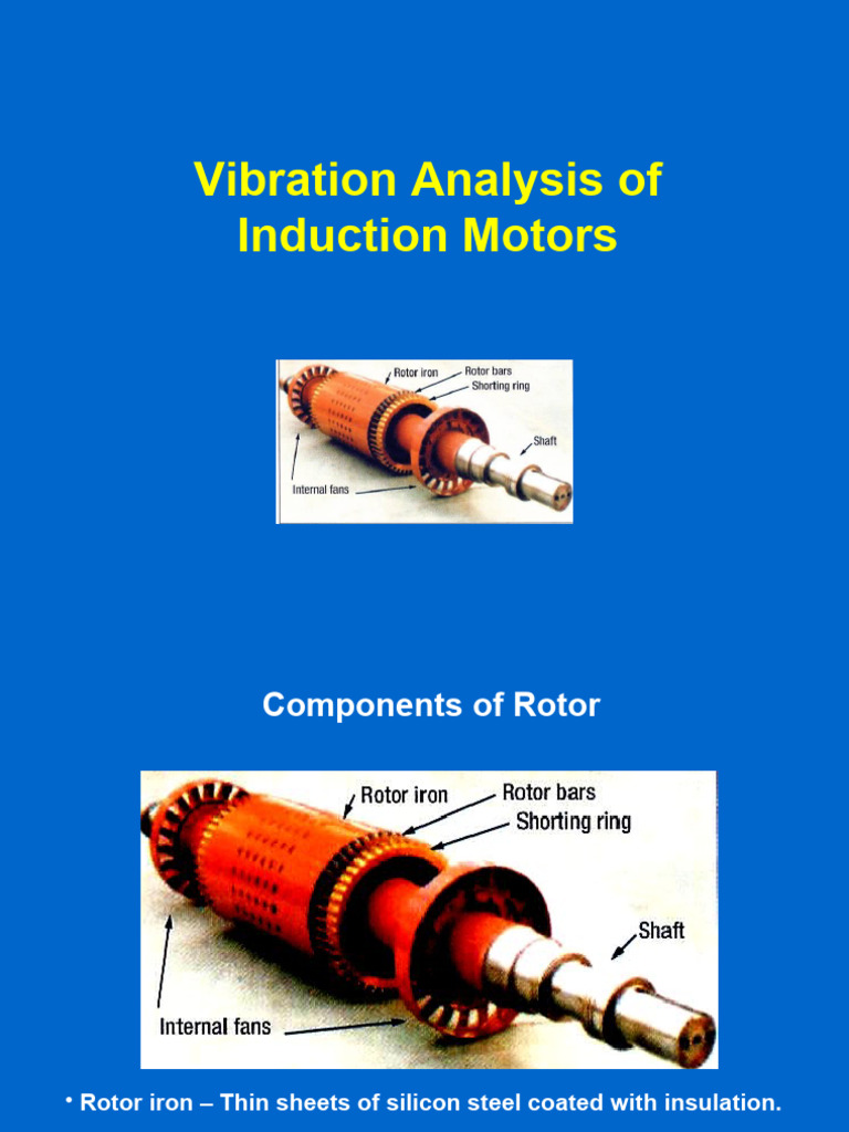 Induction Motor Vibration Analysis | PDF | Electric Motor | Electrical ...