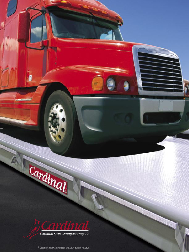 Cardinal-Catalog | PDF | Weighing Scale | Truck