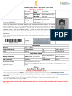 Anand Admit Card 